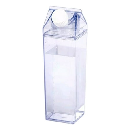 

500ML Milk Carton Water Bottle Plastic Milk Carton Water Bottle Eco Friendly