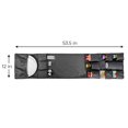 thumbnail image 5 of Smart Design Mini Réfrigérateur avec 12 Poches - Matériau Polyester Durable - Range Articles de Garde-Manger, Couverts, Ustensiles, Bouteilles, Assiettes, & Plus - Organisation Maison et Dortoir - 53.5 x 12 Pouces - Noir, 5 of 5