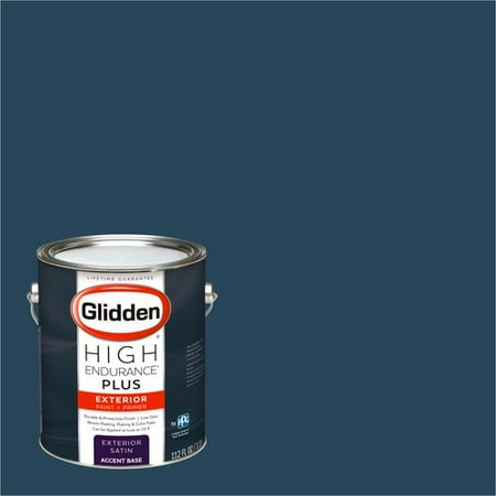 Glidden High Endurance Plus Exterior Paint And Primer Deep Arctic Glidden High Endurance Plus Exterior Paint And Primer Deep Arctic Night Blue 10bb 07 150
