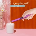 thumbnail image 2 of Electric Arc Windproof Lighter Flameless USB Rechargeable Lighter with Safety Lock for Candle BBQ Camping (Purple), 2 of 7