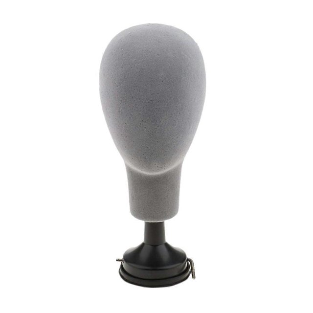 Cabeza de maniquí de espuma flocada, accesorios de fotografía para modelos, molde de cabeza de maniquí para adultos, pelucas, gafas, sombreros.
