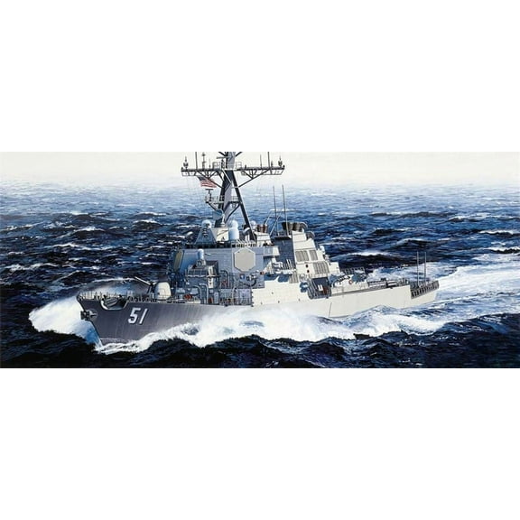 DRAGON 1023 1/350 U.S.S. Arleigh Burke (DGG-51) Modern Sea Power Series Model Kit