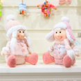 thumbnail image 2 of ER Dos regalos de Navidad, columpio de escritorio para niña, muñeca rosa, muñeca de máquina para el Día de San Valentín, 25*16*9cm oso de fresa Electrónica, 2 of 5