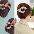 thumbnail image 3 of French Concord Flat Hair Clips - 6PCS Curved Hair Claw No Slip Hair Clips Strong Hold Clip Hair Claw for Women, 3 of 11