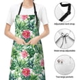 thumbnail image 4 of Kdxio Succulents 1 Apron with Pockets Adjustable Kitchen Aprons for Men Women Waterproof Aprons for Cooking,Drawing,Crafting, Baking Household Cleaning, 4 of 5