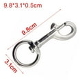 thumbnail image 4 of Gancho de Seguridad Giratorio de 360 Grados Sunnimix Gancho de Buceo Metal 98 cm x 31 cm x 05 cm, 4 of 8