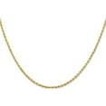 thumbnail image 3 of 14K Yellow Gold Jbsp's 1.5mm Diamond-Cut Rope Chain (20 X 1.5) Made In Peru 7000-20, 3 of 5