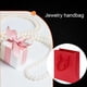 thumbnail image 5 of Billuyoard Rectángulo Bolsas de cartón Bolsa de regalos Almacenamiento de joyas Bolsas de color sólido Estilo simple Favores de fiesta Paquete Almacenamiento y organización del hogar Rojo, 5 of 6