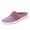 Pink, variant on Women's Slip On Flat Sneakers Orthopedic Sandals with Arch Support Slippers Breathable Knitted Mesh Comfort Soft Closed Toe Non-Slip Mules Sneakers