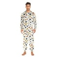 thumbnail image 5 of Adult Christmas Onesie Dog Paw Adult Zipper One-Piece Pajamas Unisex Pajamas with Pockets, 5 of 6