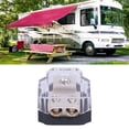 thumbnail image 3 of Zerodis Audio Modification, 1 In 2 Out Power Distribution Block Holder 60A for Car Trucks Boats RVs, 3 of 8