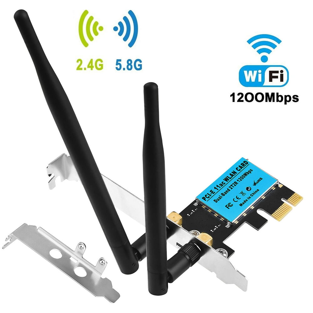 Habitat vreugde browser SEIWEI 1200Mbps PCI-E Wireless WiFi Card 2.4G/5G Dual Band Network Adapter For Desktop, Black - Walmart.com Habitat vreugde browser SEIWEI 1200Mbps PCI-E Wireless WiFi Card 2.4G/5G Dual Band Network Adapter For Desktop, Black - Walmart.com