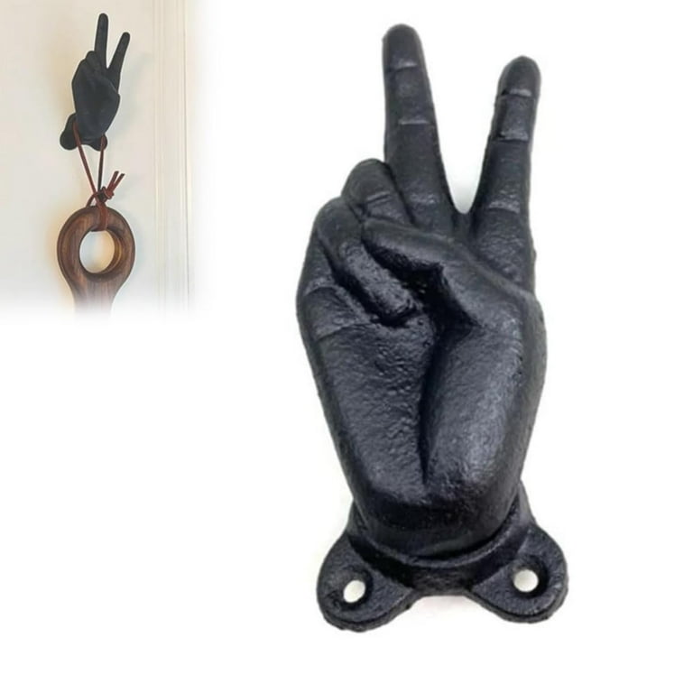 Xipoxipdo Clearance Unny Finger Hook Hand Wall Hook Hand Hooks For Wall Middle Finger Hand Wall Hook Over Door Hook Bathroom Towel Hook Finger Key Holder For Wall Decorative Walmart