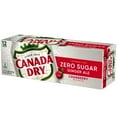 thumbnail image 5 of Canada Dry Caffeine Free Zero Sugar Cranberry Ginger Ale Soda Pop, 12 fl oz, 12 Pack Cans, 5 of 8