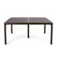 thumbnail image 2 of 62" Outdoor Aluminum | Seats Many for Gatherings | Woven Look Dining Table, 2 of 6