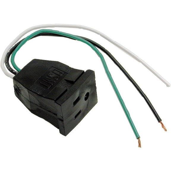 Dial 7587 Pigtail Pump Receptacle, 115v