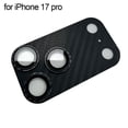 thumbnail image 1 of For iPhone 17 Series Carbon Texture Lens Protector Film, Tempered Glass Camera Cover with Scratch-Resistant Pattern, Easy Installation for Pro/Pro Max, Blue/Orange/White/Black, 1 of 8