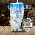 thumbnail image 2 of Athenstics A Day At The Beach Restore The Soul Tumbler - Beach Gifts For Women -Beach Insulated Tumbler - Beach Tumbler For Women, Girls - Birthday Gifts For Girls, Women, 20 Oz, 2 of 6