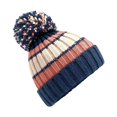 thumbnail image 2 of Beechfield Hygge Striped Beanie, 2 of 3