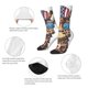 thumbnail image 4 of Balery American Giraffe Style Calcetas Largas con Estampado para Hombre y Mujer – Suaves y Transpirables, Talla Única (US 5-11), 4 of 6