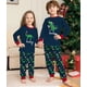 thumbnail image 3 of Conjunto de pijamas de algodón negro para niños, ropa de casa de dibujos animados, Papá Noel de Navidad, trajes de bebé para niños pequeños, 3 of 3