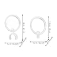 thumbnail image 2 of Miangastore 10pcs Magnifier Lens Rhinestone Sticky Pen Holder Magnifier Diamond Drawing Magnifying Lens, 2 of 8