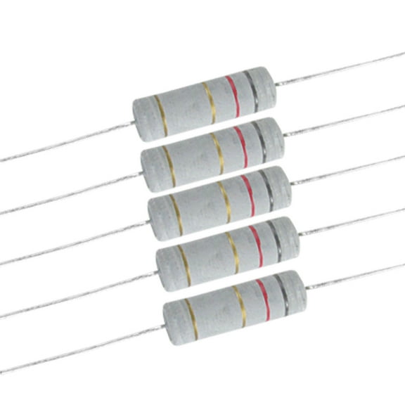 Unique Bargains 10 Pcs 5W 8.2 ohm Metal Oxide Film Resistor 5W 700V 10 Pcs