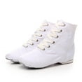 thumbnail image 5 of Wowcloth Women's High-Top Canvas Dance Shoes - Comfortable Plus Size Design for Jazz, Yoga, and Ballet Practice with Trendy Autumn Winter Style, 5 of 6
