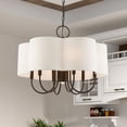 thumbnail image 5 of Livex Lighting - Solstice - 7 Light Chandelier in French Country Style - 24, 5 of 14