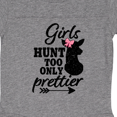 thumbnail image 3 of Inktastic Hunting Girls Hunt Too Only Prettier with Doe and Arrow Girls Baby Bodysuit, 3 of 4