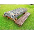 thumbnail image 1 of Moroccan Outdoor Tablecloth, Traditional Moorish Motif with Classic Ethnic Arabic Effects Marrakesh Design Print, Decorative Washable Fabric Picnic Tablecloth, 58 X 120 Inches, Multi, by Ambesonne, 1 of 2