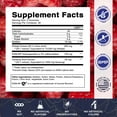 thumbnail image 3 of (2 pack) Vitamatic Shilajit with KSM-66® Ashwagandha & Ginseng 10,000 mg Equivalent Per Serving – Natural Raspberry Flavor – 60 Vegan Gummies - Made in USA, 3 of 12