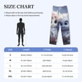 thumbnail image 4 of Lsque Cute Animal Couple Print Men's Pajama Pants, Lounge Pant - Comfortable Home Wear,Elastic Waistband, Stylish Design-Small, 4 of 9