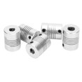 thumbnail image 4 of D Printer Shaft Coupler,5Pcs Flexible Shaft Coupler Aluminum Alloy Shaft Coupler Rigid Clamping Coupling Streamlined Design, 4 of 14