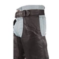 thumbnail image 4 of Dealer Leather C332-01-XS Mens Plain Biker Leather Chaps - Extra Small, 4 of 8
