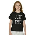 thumbnail image 3 of Just Chic Stylish Pretty Trendy Girls Kids T Shirt Tees Teen Brisco Brands M, 3 of 6