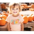 thumbnail image 5 of Birthday Girl Groovy Flowers Shirt for All-Ages Birthday Outfit for Baby and Toddler Youth Girls Peach Shirt Youth Medium, 5 of 6