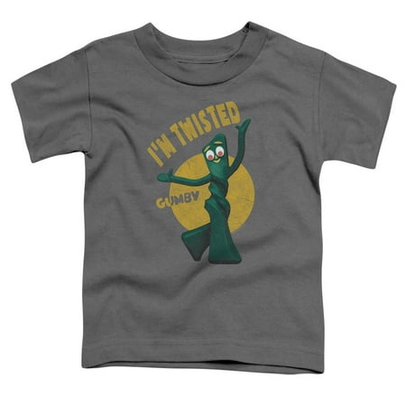 

Gumby - Twisted - Toddler Short Sleeve Shirt - 4T