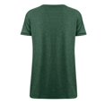 thumbnail image 5 of TIHLMK Womens Shirts Green Women's Fashion Solid V Neck Short Sleeve T-shirt Blouse Loose Tops Gift for Womens Tops, 5 of 6