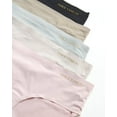thumbnail image 3 of SURJDE Culotte Hipster en Microfibre Invisible pour Femmes, sous-Vêtements, Paquet Multiple, 3 of 7