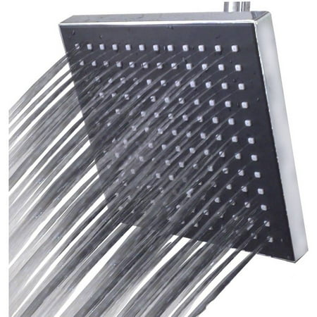 Rainfall Showerhead Finish - Sumbeam Chrome Jumbo Square Rainfall Shower Head