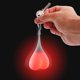 thumbnail image 4 of Luz de Seguridad LED - Luz Intermitente o Continua - Luz LED Impermeable - Silicona - Alta Visibilidad - Para Viajar - Rojo, 4 of 5