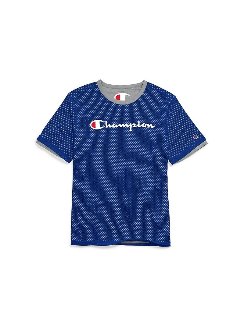 Champion Men's Reversible Mesh T-Shirt - Walmart.com