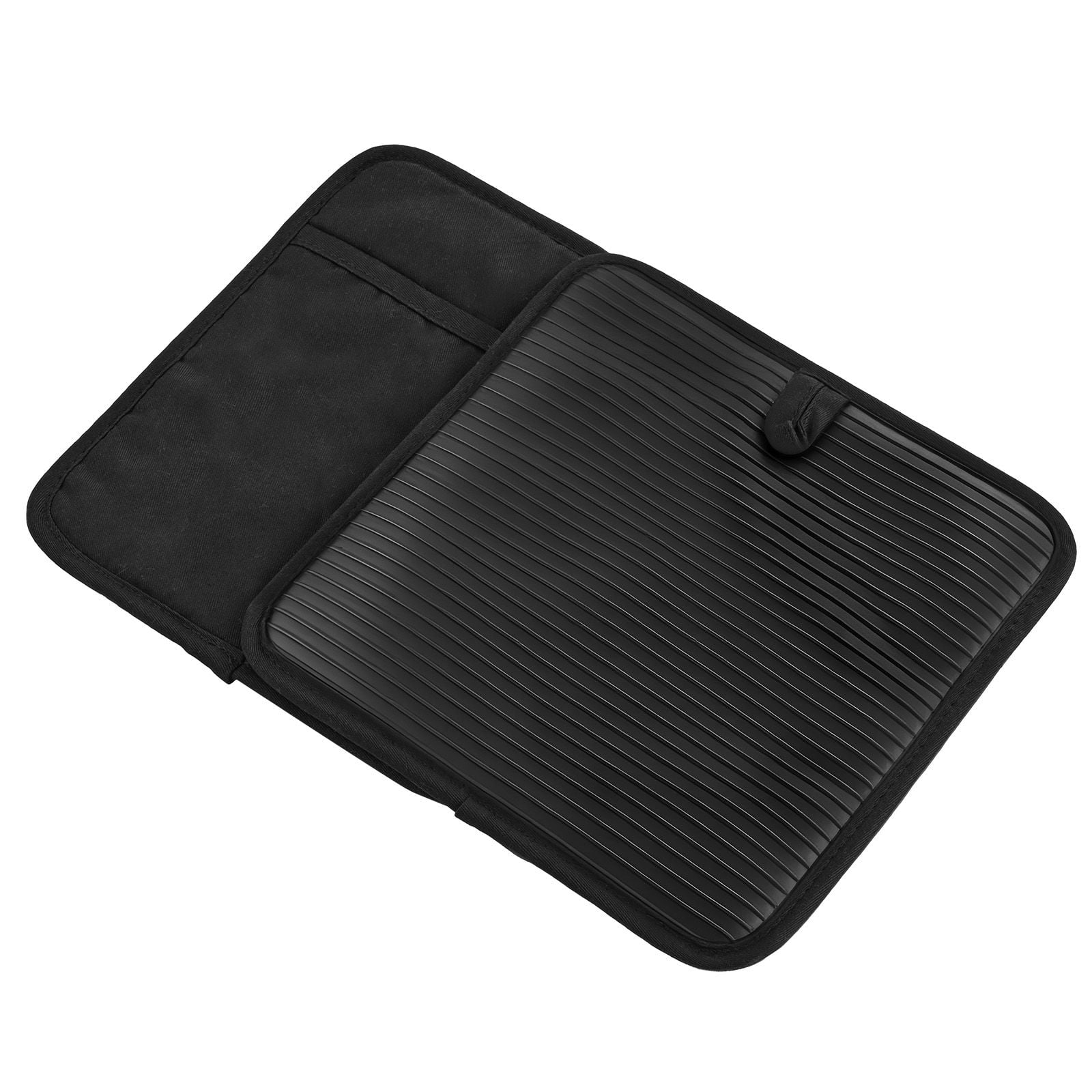 Heat-Resistant Silicone Cotton Hot Pads, Non-Slip Silicone Bottom Ultra-Thin Easy Clean, 9x9in Pot Holders for Kitchen Baking Grilling Cooking