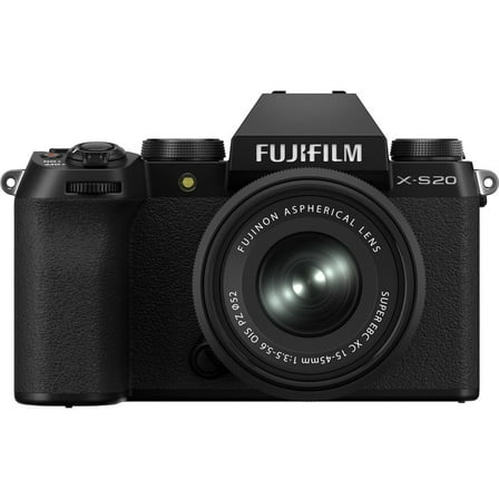 FUJIFILM X-S20 Mirrorless Camera with 15-45mm Lens (Black) - 16781943