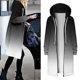 thumbnail image 1 of Puntoco - Chaqueta con capucha para mujer, con cremallera, manga larga, con bolsillo, blusa, abrigo Puntoco Puntoco-7706, 1 of 6