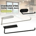thumbnail image 5 of TNOBHG under Cabinet Storage Rack Baseball Hat Organizer with Sticky Tape Anti-drop Design Under-cabinet Mount Clutter-free Kitchen Cabinets Countertops, 5 of 8