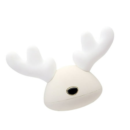 

Silicone Night Light LED Lamp Colorful Rechargable Sleeping Lamp Bedside Light White