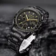 thumbnail image 4 of Reloj Para Hombre Lige Sports LG89137F Reloj De Cuarzo Impermeable Negro, 4 of 8