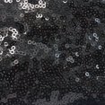 thumbnail image 2 of Your Chair Covers - 90 x 156 Inch Rectangular Glitz Sequin Tablecloth Black, 2 of 2